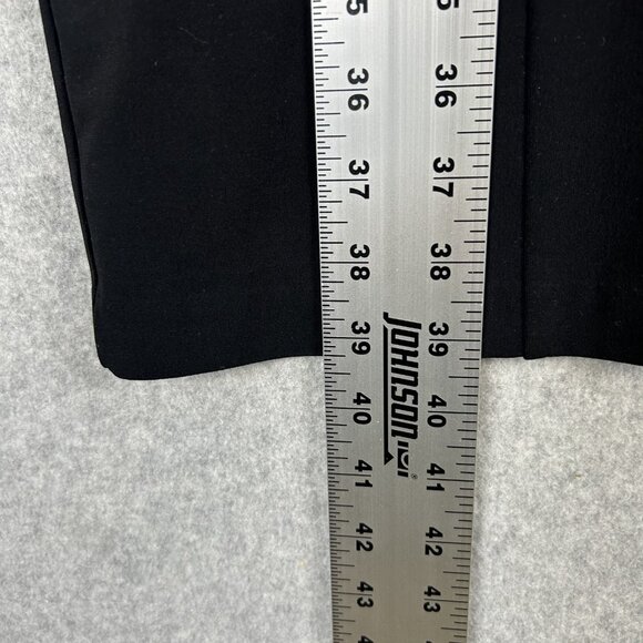 Chico's Sheath Dress Women's 1 Black Sleeveless Lined Minimalist Stretch Career - Picture 3 of 9